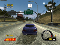 Burnout 2 on Gamecube